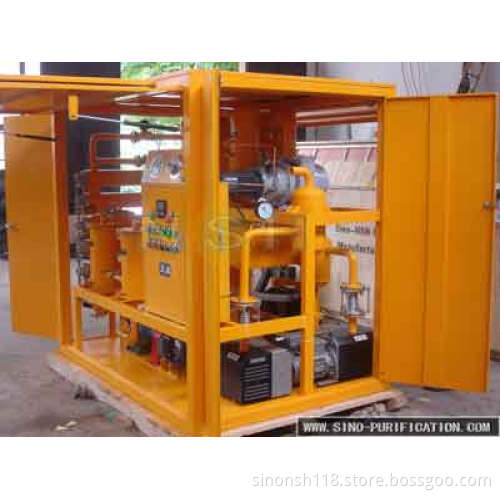 Duel Stage Vacuum Transformer Oil Filter Equipment